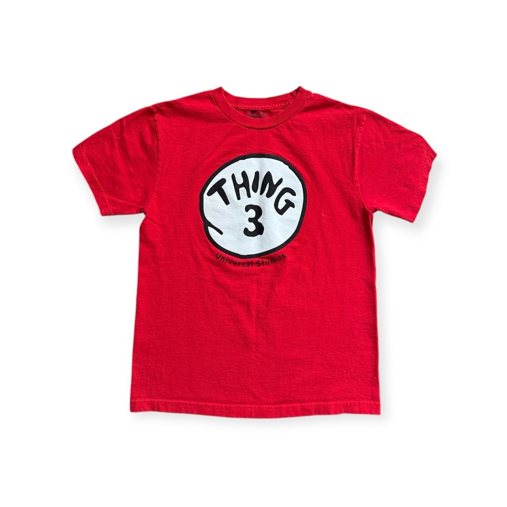 Dr. Seuss Thing 3 Youth Graphic T-Shirt Universal Studios Youth M